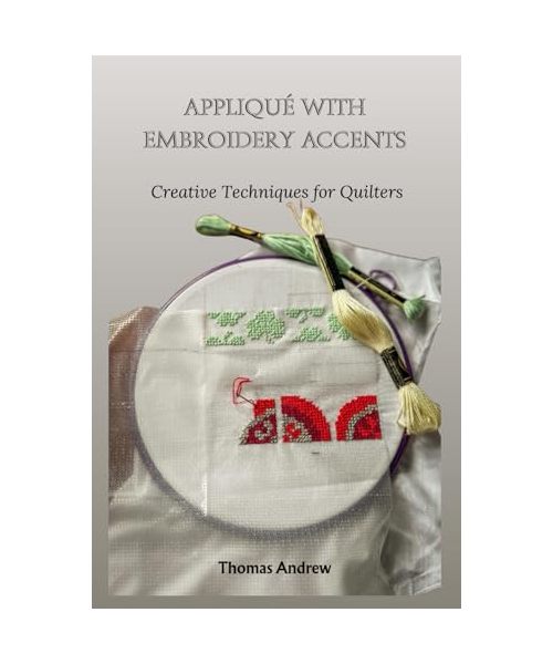 APPLIQUÉ WITH EMBROIDERY ACCENTS