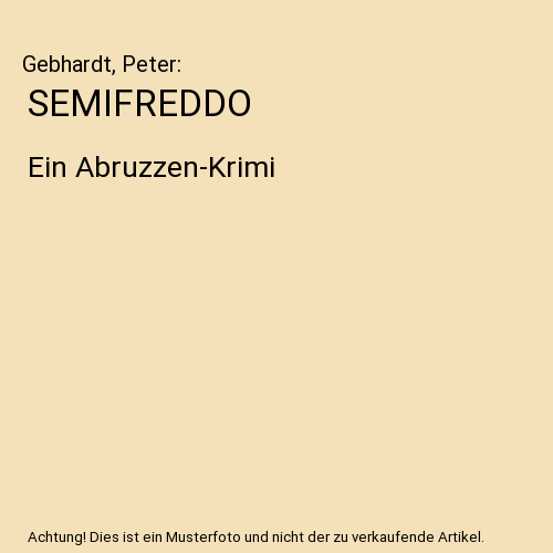 SEMIFREDDO