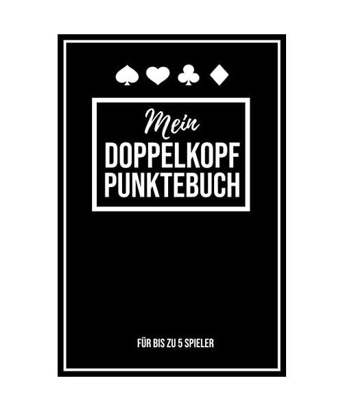 Mein Doppelkopf Punktebuch: Für bis zu 5 Spieler