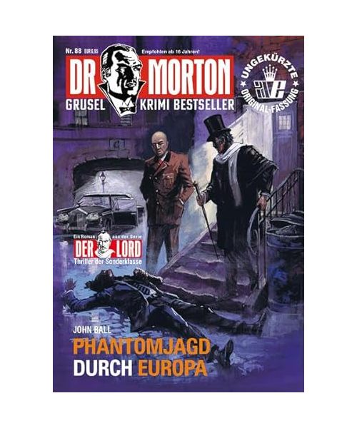 Dr. Morton 88: Phantomjagd durch Europa