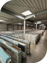 Eröffnung eines dritten Lagerstandorts in Vetschau. Lagerung von über 4 Mio. Artikeln.