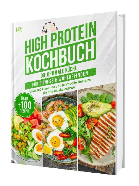 High Protein Blitz-Kochbuch zum Abnehmen: Schnell gekocht, richtig lecker, voller Protein | Über 100 Rezepte mit Nährwertangaben & Bonus 30 Tage Ernährungsplan