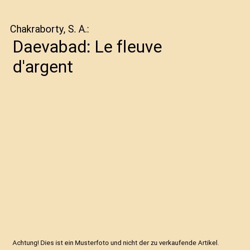 Daevabad: Le fleuve d'argent