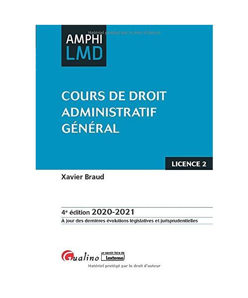 Cours de droit administratif général