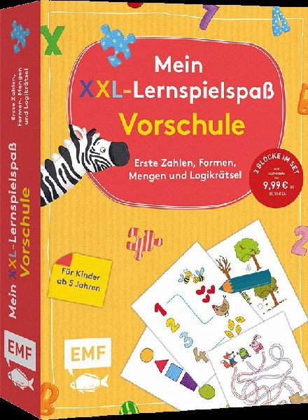 Mein XXL-Lernspielspaß: Vorschule