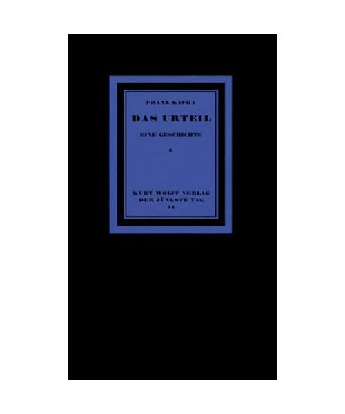 Das Urteil. Faksimilenachdruck