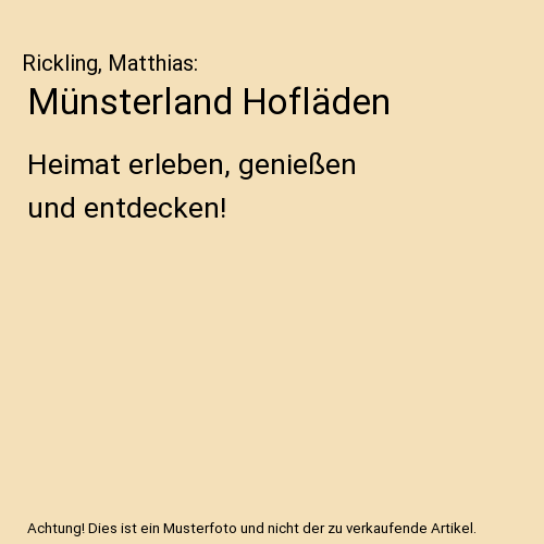Münsterland Hofläden