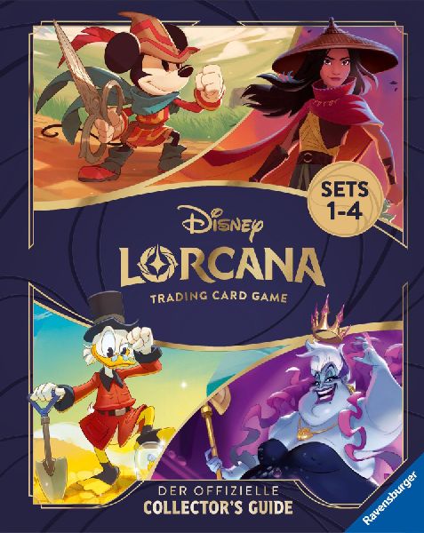 Disney Lorcana Trading Card Game - Der offizielle Collector's Guide: Sets 1-4 - Buch zum Spiel