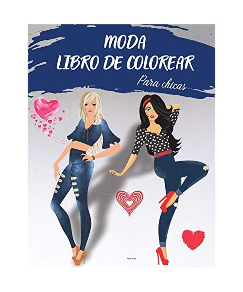 MODA LIBRO DE COLOREAR para chicas