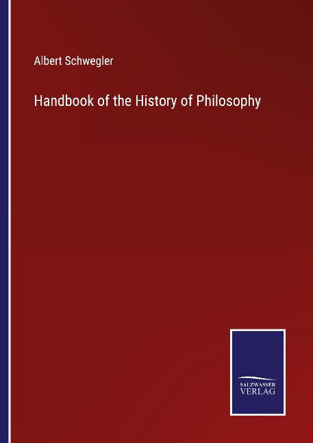 Handbook of the History of Philosophy