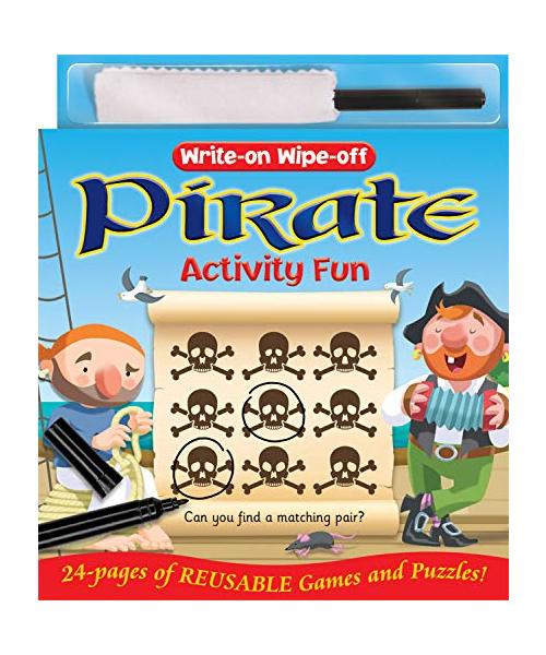 Write-on Wipe-off Pirate Activity Fun