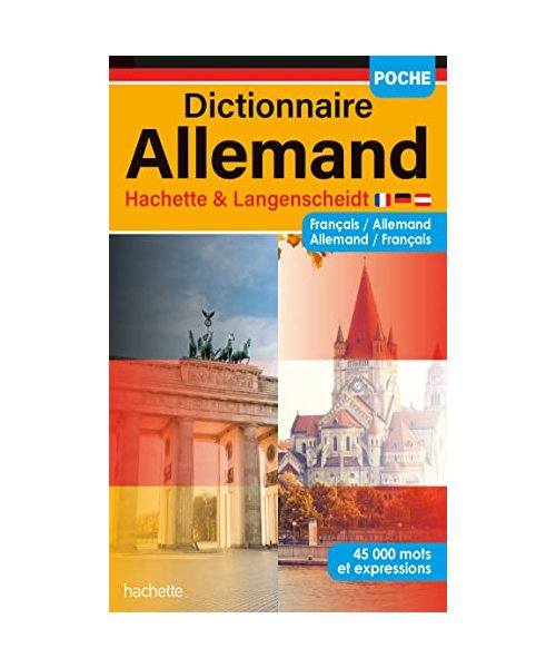 Dictionnaire Hachette POCHE Allemand: Français-allemand, allemand-français