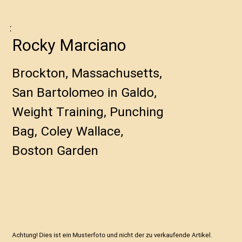 Rocky Marciano
