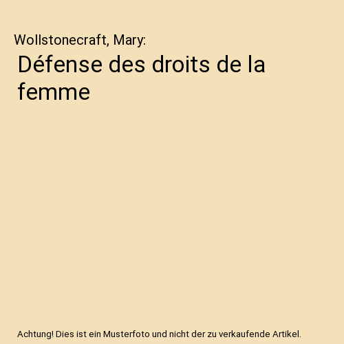 Défense des droits de la femme