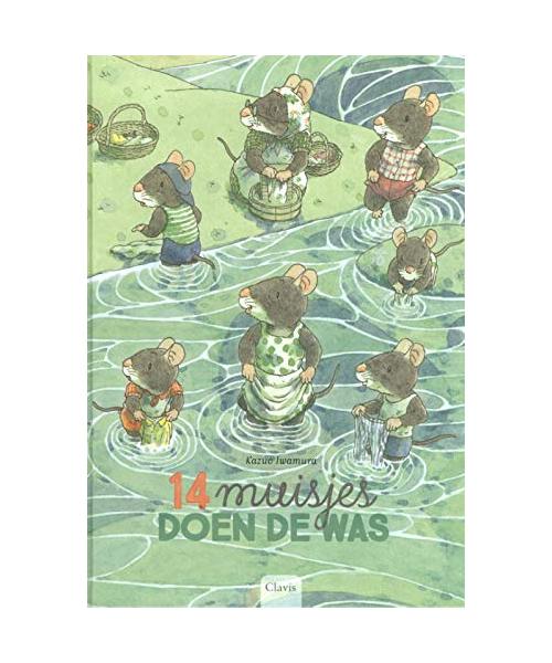 14 muisjes doen de was