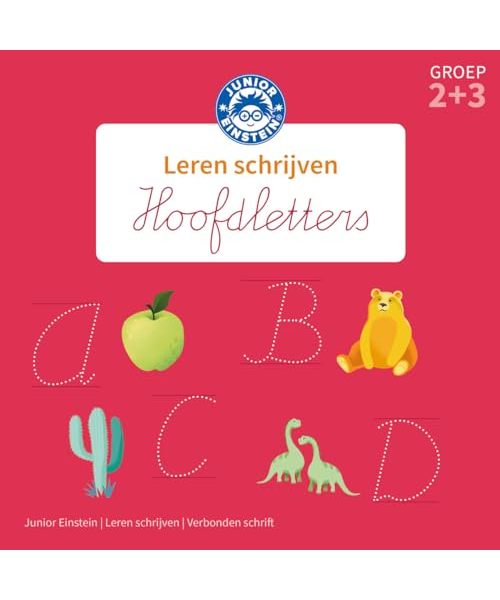 groep 2-3: Leer alle letters van het alfabet schrijven (Leren schrijven, Hoofdletters)