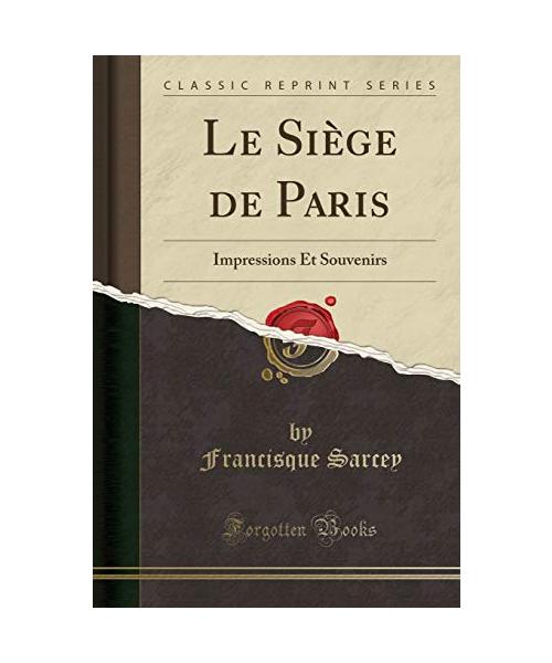Le Siège de Paris