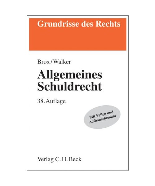 Allgemeines Schuldrecht