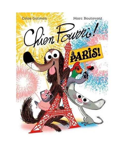 Le chien Pourri à Paris