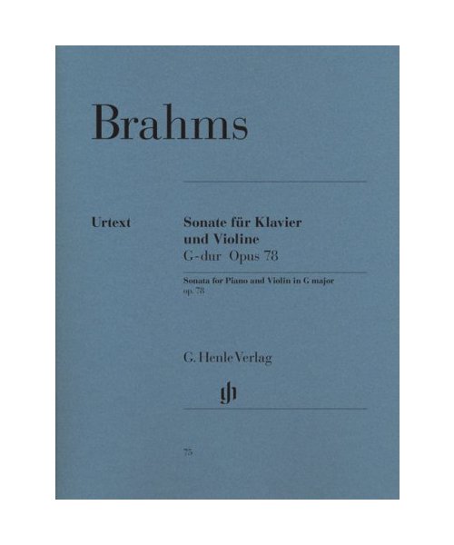 Brahms, Johannes - Violinsonate G-dur op. 78
