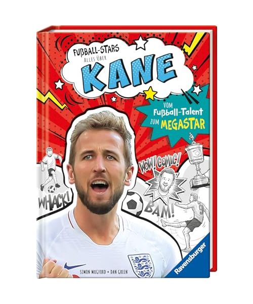 Fußball-Stars - Alles über Kane. Vom Fußball-Talent zum Megastar