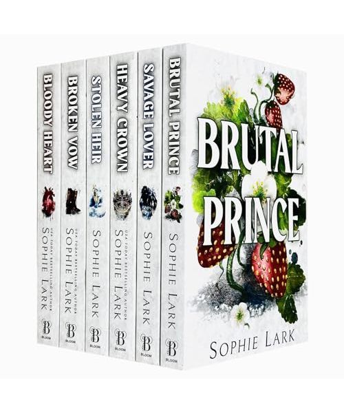 Brutal Birthright Series 6 Books Collection Set (Brutal Prince, Stolen Heir, Savage Lover, Bloody Heart, Broken Vow & Heavy Crown)