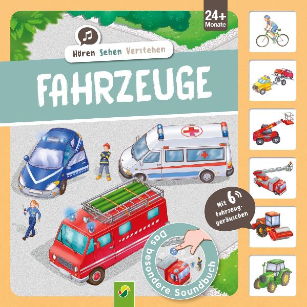 Hören-Sehen-Verstehen Fahrzeuge I Ab 24 Monaten