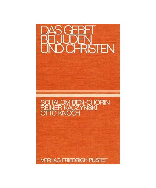Das Gebet bei Juden und Christen
