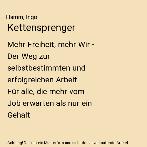 Kettensprenger