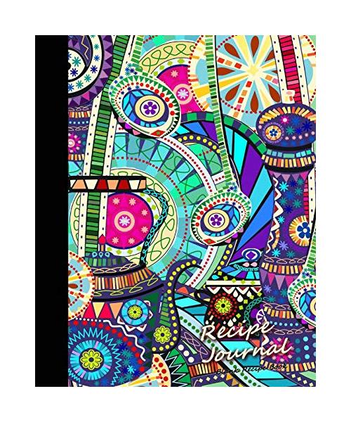 Blank Recipe Book: Recipe Journal ( Gifts for Foodies / Cooks / Chefs / Cooking ) [ Softback * Large Notebook * 100 Spacious Record Pages * Carnival ] ... - Specialist Composition Books for Cookery)