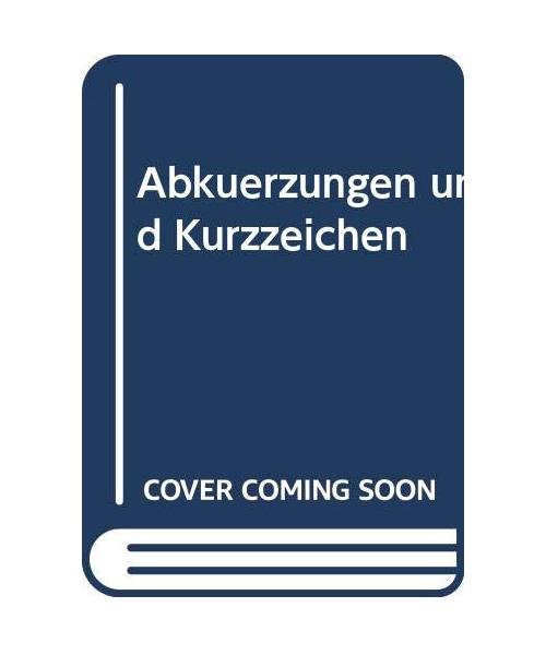 DIN Abkürzungen und Kurzzeichen