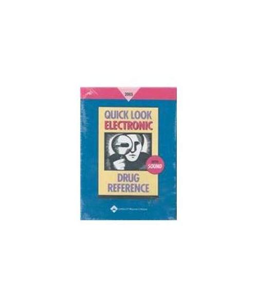Quick Look Drug Book 2003 with CDROM