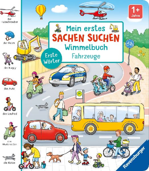 Mein erstes Sachen suchen Wimmelbuch: Fahrzeuge