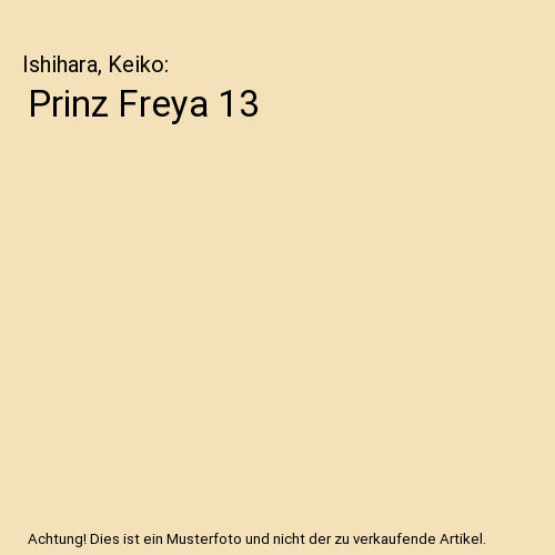 Prinz Freya 13