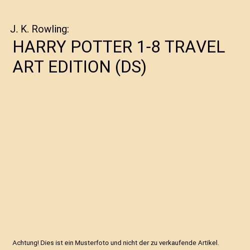 HARRY POTTER 1-8 TRAVEL ART EDITION (DS)