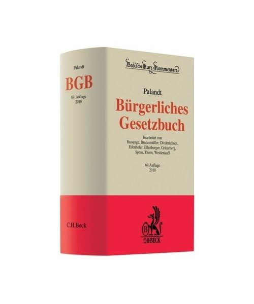 Bürgerliches Gesetzbuch (BGB): Mit Nebengesetzen u. a. Mit Einführungsgesetz (Auszug), Unterlassungsklagengesetz, Produkthaftungsgesetz, Erbbaurechtsverordnung, Wohnungseigentumsgesetz, Hausratsverordnung, Lebenspartnerschaftsgeset