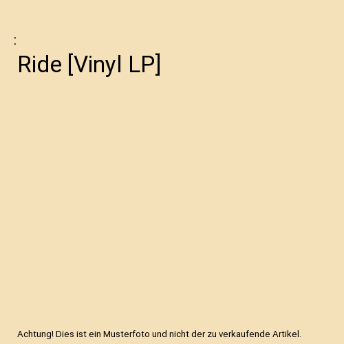 Ride [Vinyl LP]