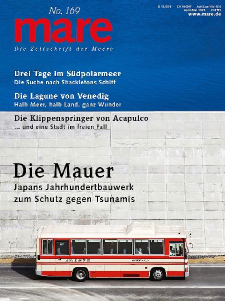 mare - Die Zeitschrift der Meere / No. 169 /  Die Mauer