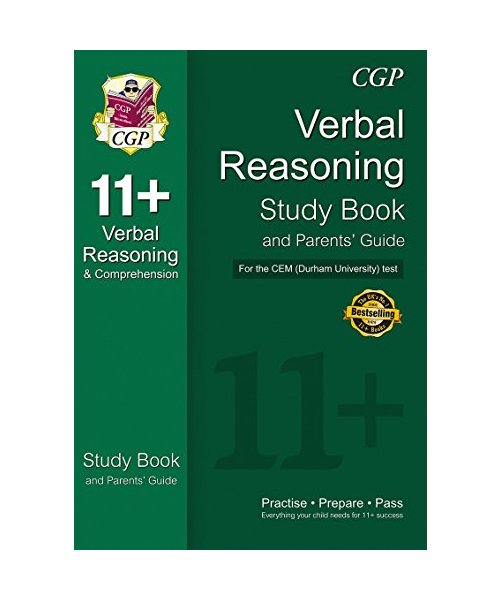 11+ Verbal Reasoning Study Book and Parents' Guide for the CEM Test