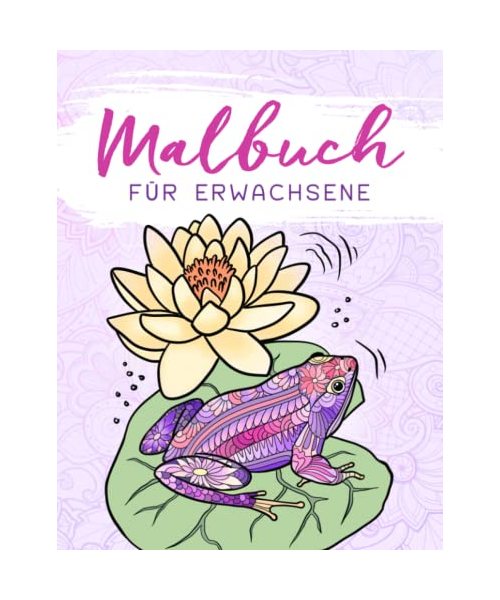 Malbuch für Erwachsene - Weil Inspiration Nahrung für die Seele ist - Mandalas für Erwachsene für mehr Achtsamkeit und weniger Stress im Leben