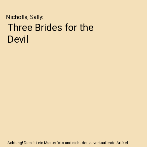 Three Brides for the Devil
