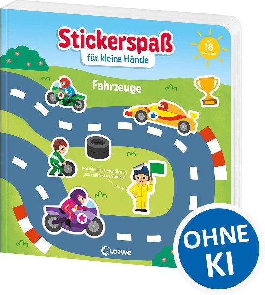 Stickerspaß für kleine Hände - Fahrzeuge