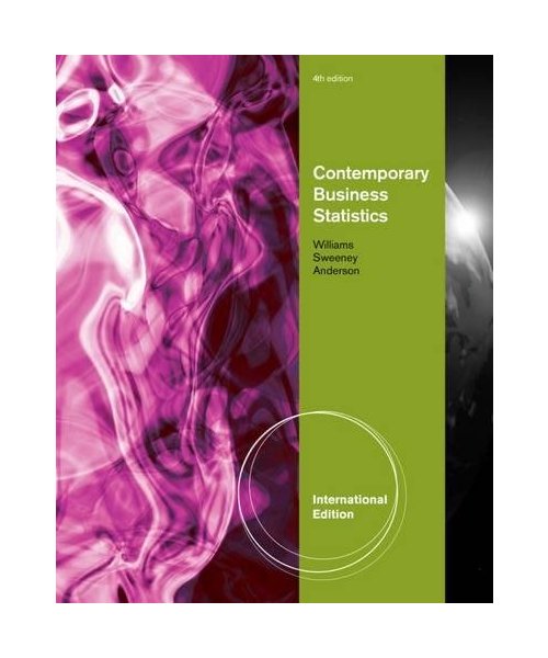 Contemporary Business Statistics, International Edition (with Printed Access Card)