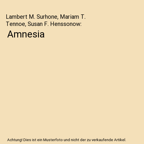 Amnesia