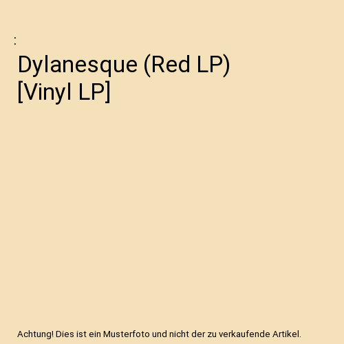 Dylanesque (Red LP) [Vinyl LP]