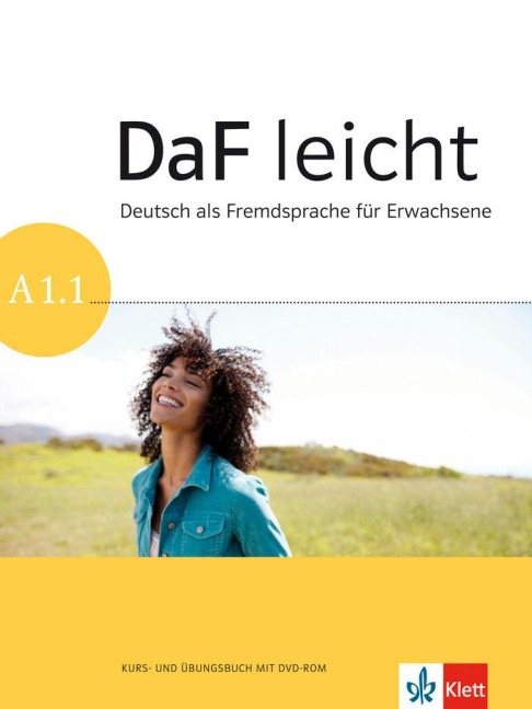 DaF leicht A1.1.  Kurs- und Übungsbuch mit Audios und Videos