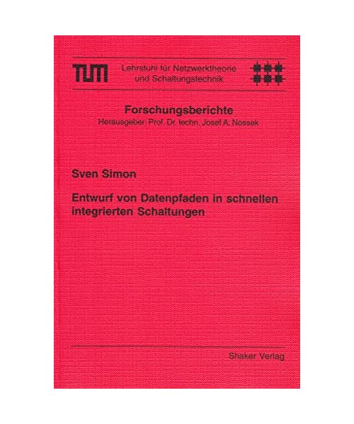 Entwurf von Datenpfaden in schnellen integrierten Schaltungen