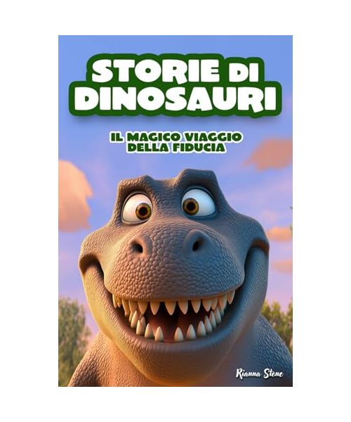 Storie di Dinosauri "Il magico Viaggio della Fiducia": "Avventure con morale: Amicizia, coraggio e sogni" - Ediz. a Colori - Per bambini 5 - 10 anni