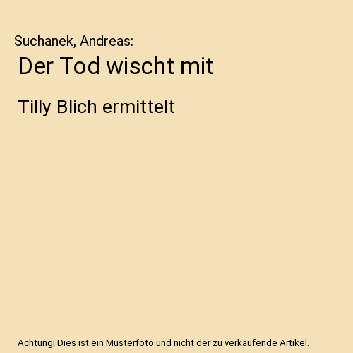 Der Tod wischt mit