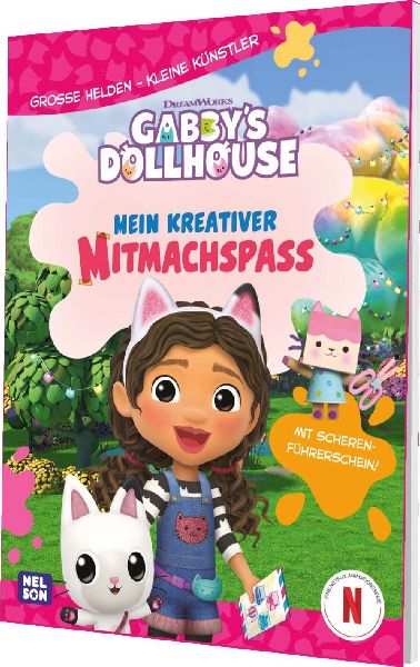 Gabby's Dollhouse: Große Helden - Kleine Künstler: Mein kreativer Mitmachspaß